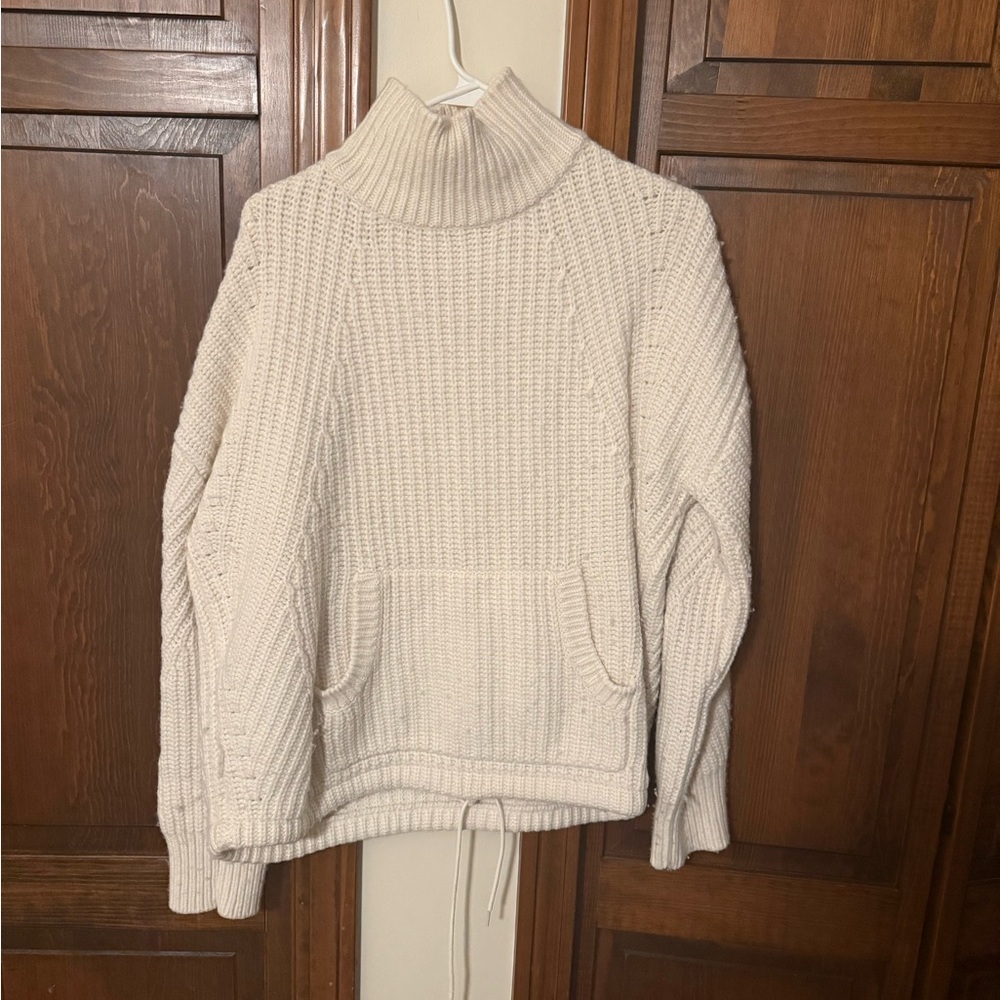 J. Crew Ivory Knit Pullover